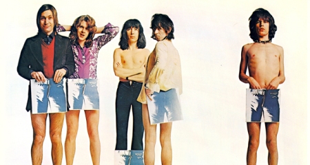Rolling Stones with Sticky Fingers album art